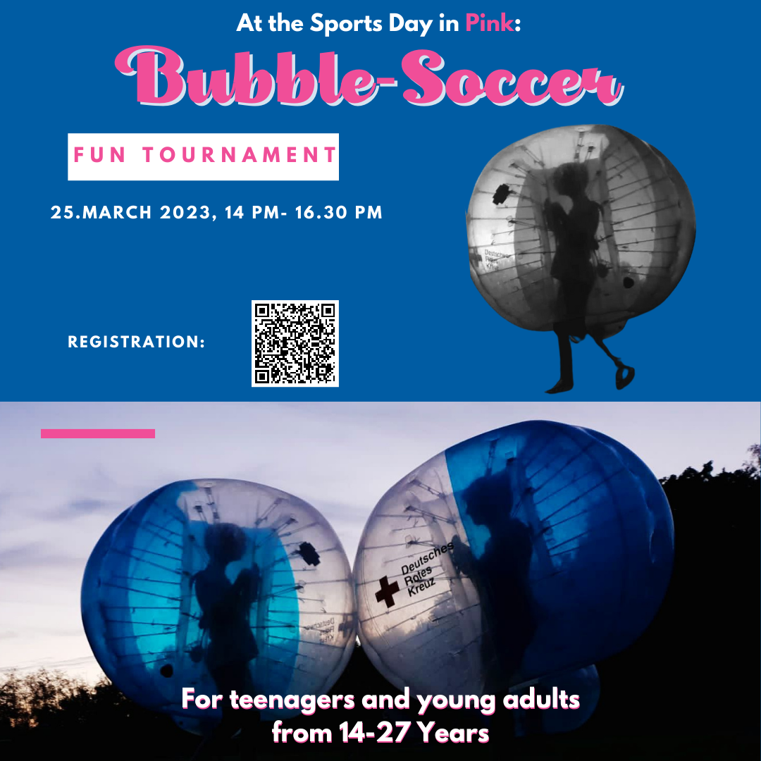 Bubble Soccer Pink 1